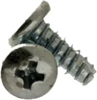 Thread Cutting Screw, Type 25(Bt), Zinc CR+3 (Inch)