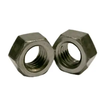 9/16\"-18  Finished Hex Nut Plain