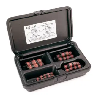 E-Z LOK&trade; Threaded Insert Assortment Kit for Metal - Carbon Steel - M6 to M12