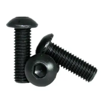 M5-0.80X8 MM (Ft)  12.9 Iso7380 Button Socket Cap Screw Black