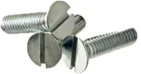 M5-0.80x10 Mm,(Ft) Metric Flat Slot Machine Screw A2