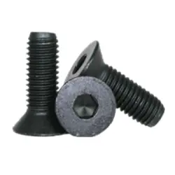 Flat Socket Cap Screw Alloy Black Ox