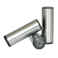 Dowel Pins, Through Hardened, Din 6325, Plain, Alloy (Metric)