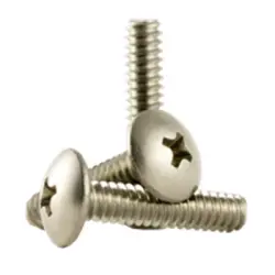 Machine Screw, Phillips Truss Head, Stainless 316 (Inch)