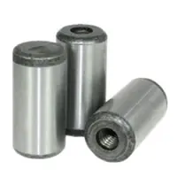 Dowel Pins, Through Hardened, Pull Out, Din 7979, Plain, Alloy (Metric)
