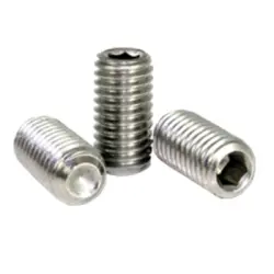 Cup Point Socket Set Screws Stainless Steel 18 8 Inch