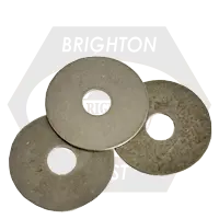 Round Plate (Dock) Washer, Plain (Inch)