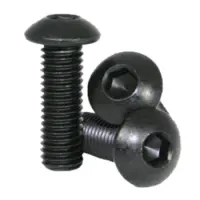 Button Socket Cap, Thermal Black Oxide, Alloy (Inch)