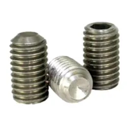Cup Point Socket Set Screws Stainless Steel 316 Inch 