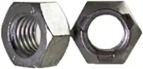 M10-1.25 Metric Class 8 All Metal Locknut, Din 980 V, Zinc CR+3 & Wax