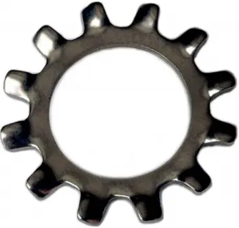 #6 External Tooth Lockwasher External Tooth Lockwasher Plain