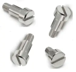 Stainless Precision Slotted Shoulder Screws