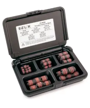 E-Z LOK&trade; Threaded Insert Assortment Kit for Metal - Carbon Steel - 10-24 to 1/2-13 (550 Series)