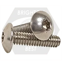 Stainless 18 8 Machine Screw, 6 Lobe Truss Head (Inch)