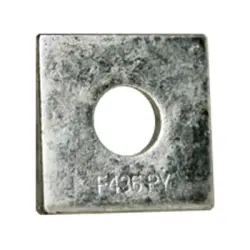 Square Beveled F436 Hardened Washer HDG Inch