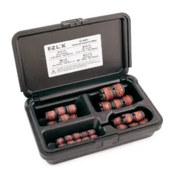 E-Z LOK&trade; Threaded Insert Assortment Kit for Metal - Carbon Steel - M8 to M16