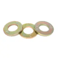 L9 Tension Flat Washers Sae Pattern Zinc & Yellow CR+3 (USA) (Inch)