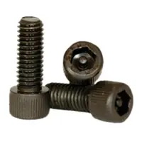 Socket Head Cap Screws, Tamper Resistant, Thermal Black Oxide, Alloy (Inch)