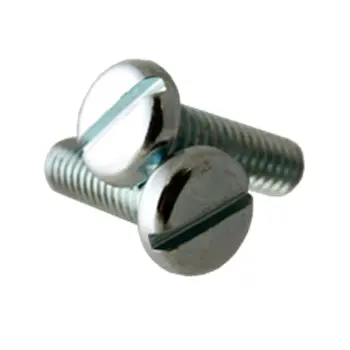 #4-40X3/16\" (Ft)  M/S Pan Hd Slotted Zinc CR+3