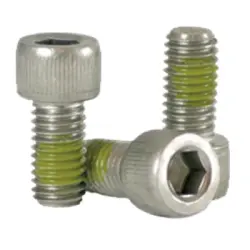 Socket Head Cap Screws Nylon Patch Stainless Steel 18 8 Inch 