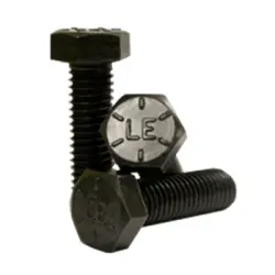 Hex Cap Screw Grade 8 Plain Alloy USA Standard Sizes Inch