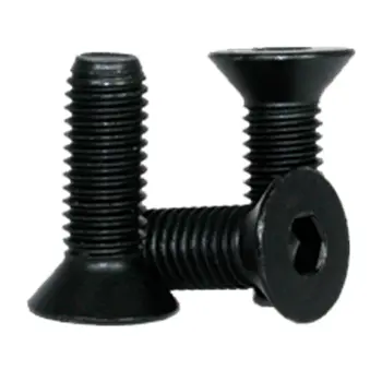 M4-0.70X14 MM (Ft)  12.9 Din 7991 Flat Socket Cap Screw Alloy Black