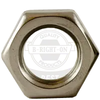 Hex Nut, Thin, Din 439, Stainless A4 (Metric)