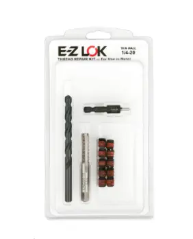 E-Z LOK&trade; Thread Repair Kit for Metal - Thin Wall - 1/4-20 x 3/8-16
