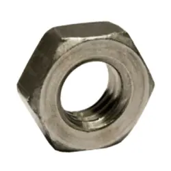 Hex Machine Screw Nut, Plain (Inch)
