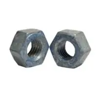 USA Heavy Hex Nut, A194 / Sa 194 2H, Hdg Blue Dye & Wax (Inch)