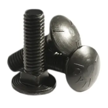 3/4-10X5 1/2,Full Thread (Full Thd)  Gr.5 Carriage Bolt Plain