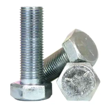 7/8\"-9X3\" (Pt)  Gr.5 Hex Cap Screw Zinc CR+3