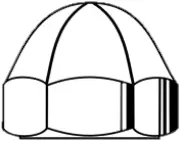 Axle Nut, Zinc CR+3 (Inch)