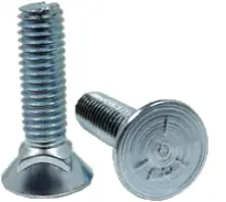 7/16\"-14x1 3/4\" Gr.5 Large Head Plow Bolt Zinc CR+3