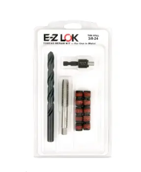 E-Z LOK&trade; Thread Repair Kit for Metal - Thin Wall - 3/8-16 x 1/2-13