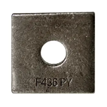 1\"  Square Beveled F436 Hardened Washer Plain