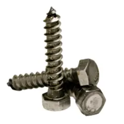 Hex Lag Screws Plain Low Carbon Inch
