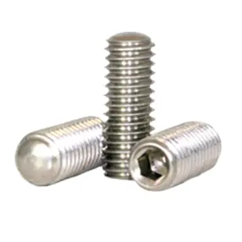 1/4\"-20X3/8\"  S.S.18-8 Oval Socket Set Screw