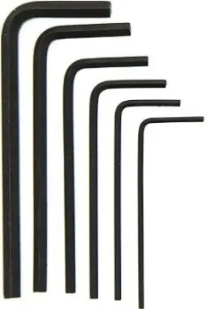 0.216  Hex Key 8650 Alloy Short Arm Spine Alloy Plain