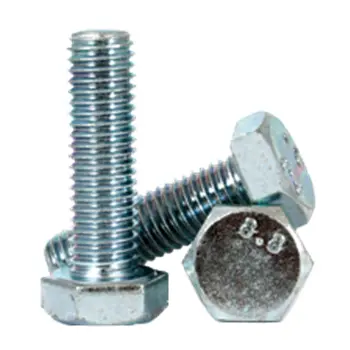 M24-3.00X240 MM Din 931 (Pt)  8.8 Hex Cap Screw Zinc CR+3 (Import)