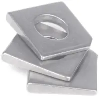 Square Bevel Malleable Iron Washer Zinc CR+3